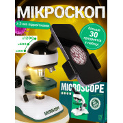 Микроскоп цифровой оптический набор для экспериментов школьный Kerui K1200 Pro