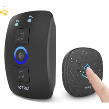 Беспроводной дверной Радио звонок KERUI M525 круглая кнопка Черный 