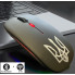 Мышка Бесшумная Беспроводная Kerui K101 USB 2.4G + Bluetooth для Windows Android Macbook Ноутбука Планшета С подсветкой Тризуб